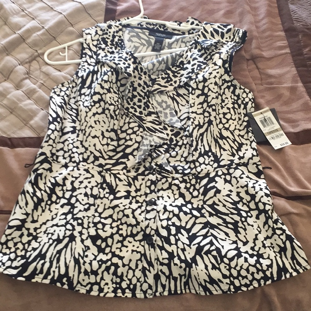 Alfani petite sleeveless top